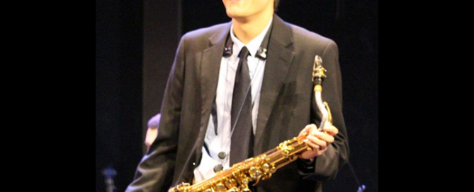 Saxophonist James Ohn